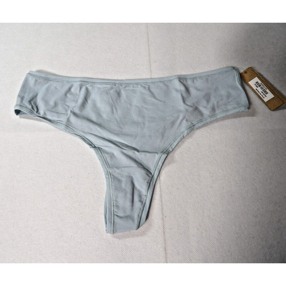 Skims 3X Thong Sky Light Blue Fits Everybody PN-THG-2028 Panties NWT - Picture 2 of 5